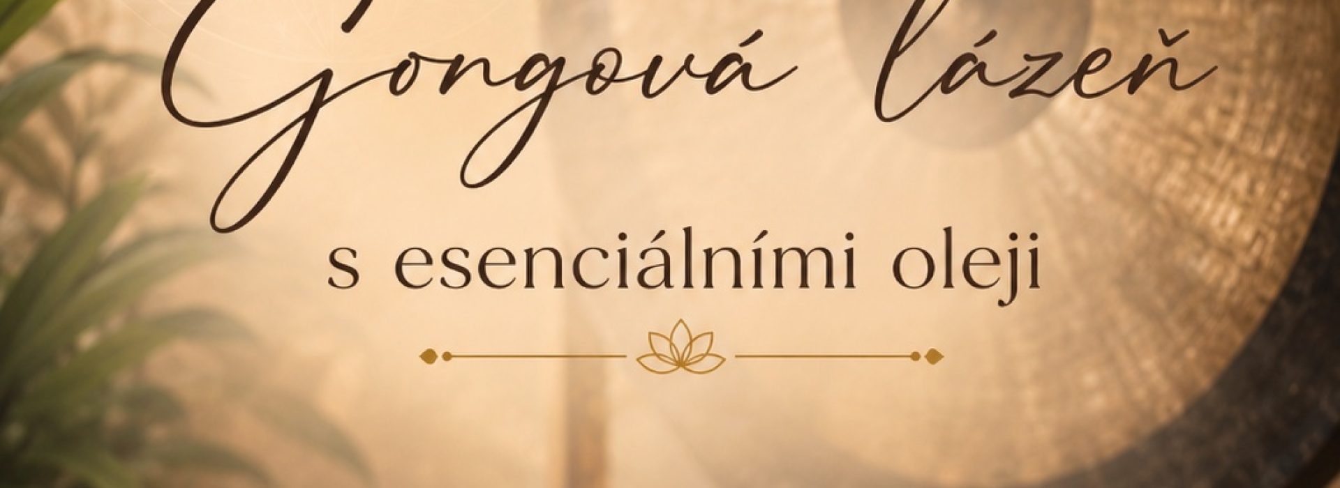 Gongová lázeň s esenciálními oleji, 24. června 2026, 19:00 – 21:00